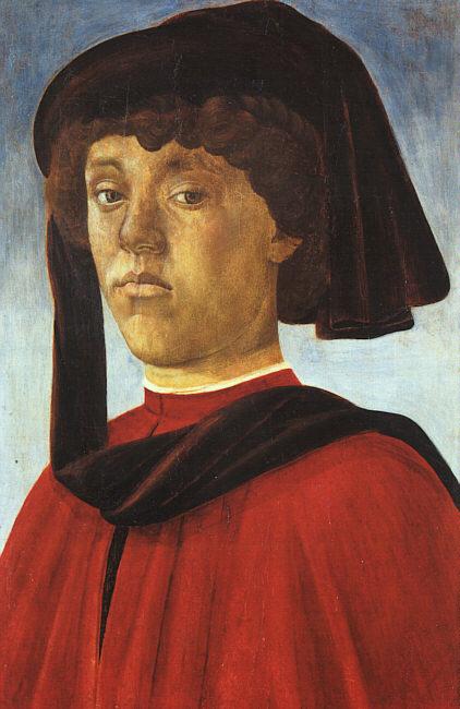 BOTTICELLI, Sandro Portrait of a Young Man fddg Germany oil painting art